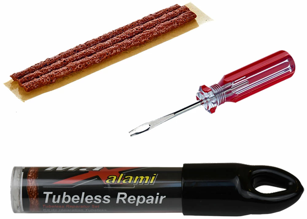 MaXalami Basic Tube Tubeless Repair Kit De Réparation Pour Pneus 1 MaXalami Basic Tube Tubeless Repair Kit De Réparation Pour Pneus